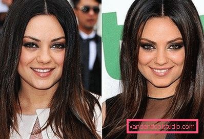 dve slike Mile Kunis