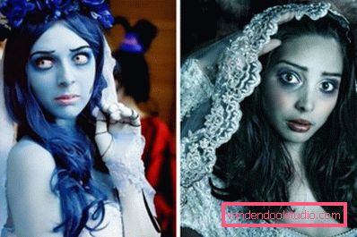 makeup Corpse Bride makeup Corpse Bride