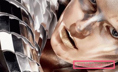 metallic girl metallic girl