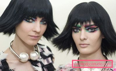 futuristički make up futuristički make up