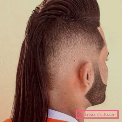 Mallet Haircut Muška i ženska štapa za šišanje