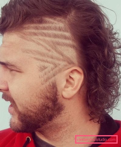 Mallet Haircut Muška i ženska štapa za šišanje