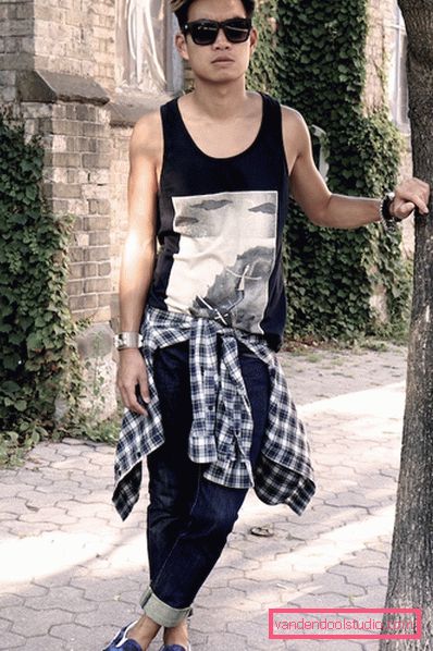 Muška frizura Grunge - stil za muškarce i muškarce