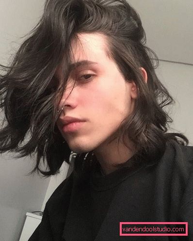 Muška frizura Grunge - stil za muškarce i muškarce