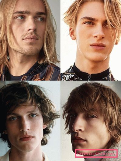 Muška frizura Grunge - stil za muškarce i muškarce