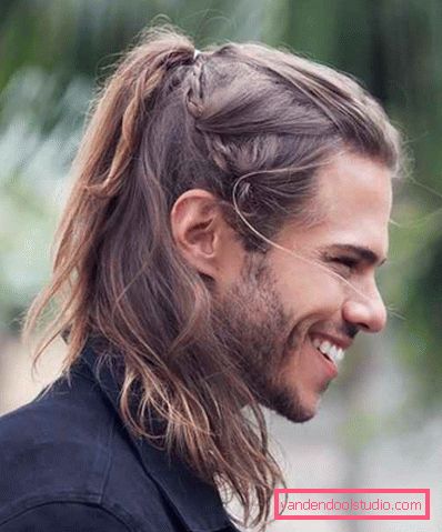 Muška frizura Grunge - stil za muškarce i muškarce