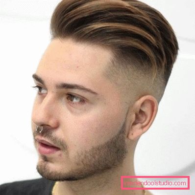 Muške frizure sa obrijanim hramovima - kako ih zovu i šta su