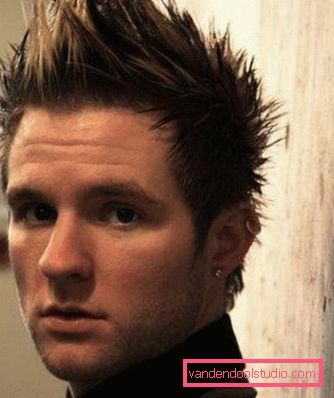 Hairstyle hedgehog Muška i ženska frizura jež