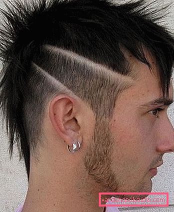 Hairstyle hedgehog Muška i ženska frizura jež