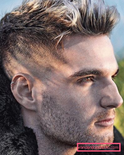 Hairstyle hedgehog Muška i ženska frizura jež