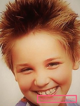 Hairstyle hedgehog Muška i ženska frizura jež