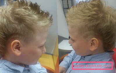 Hairstyle hedgehog Muška i ženska frizura jež