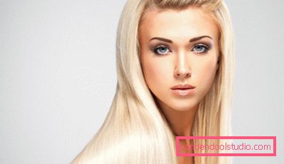 straight blonde