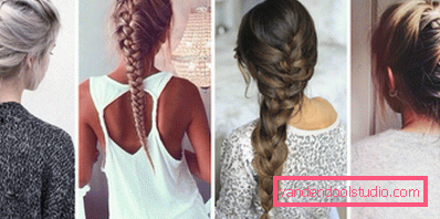 French braid Francuski frizura pletenica - kako se tkati pletenica sama