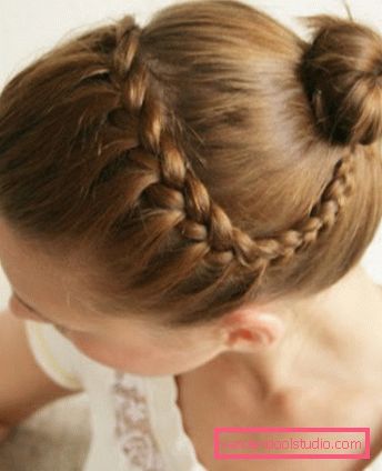 French braid Francuski frizura pletenica - kako se tkati pletenica sama