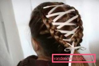 French braid Francuski frizura pletenica - kako se tkati pletenica sama