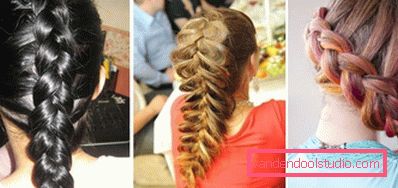 French braid Francuski frizura pletenica - kako se tkati pletenica sama