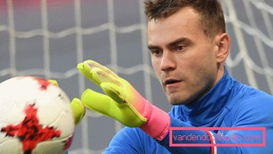 Frizura Igor Akinfeev - fotografija