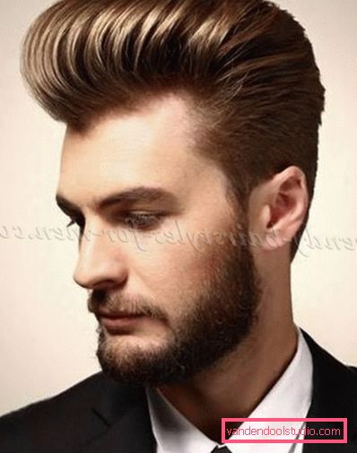 pompadour hairstyle Frizura Pompadour - neočekivane opcije za muškarce i žene