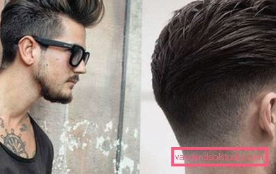 pompadour hairstyle Frizura Pompadour - neočekivane opcije za muškarce i žene