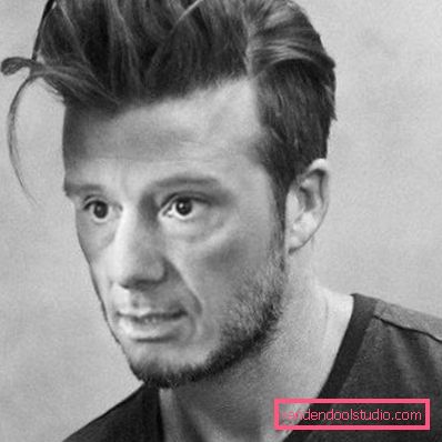 pompadour hairstyle Frizura Pompadour - neočekivane opcije za muškarce i žene