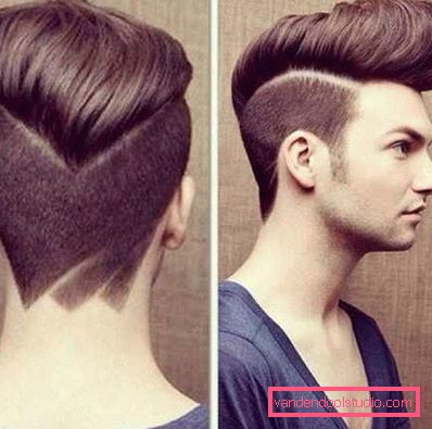 pompadour hairstyle Frizura Pompadour - neočekivane opcije za muškarce i žene