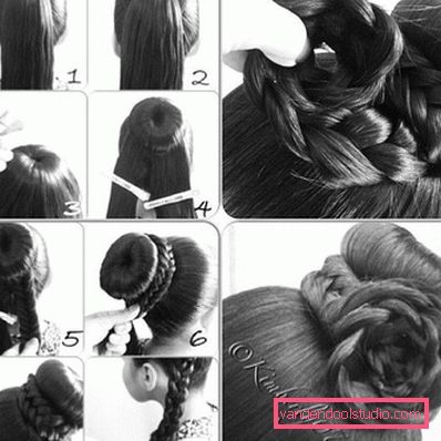 Hairstyle bun