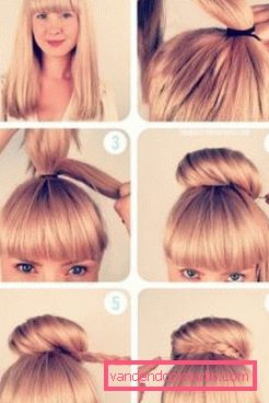 Hairstyle bun