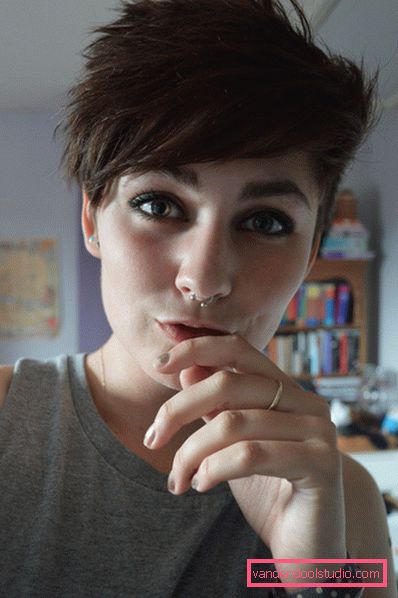 Tomboy Hair Style - Tomboy kratka frizura