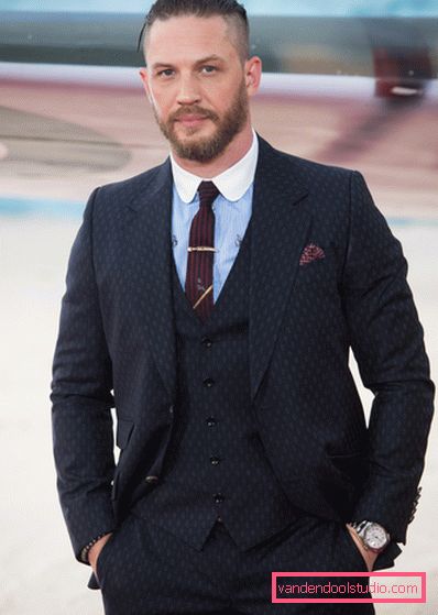 Frizerski glumac Tom Hardy - foto frizure
