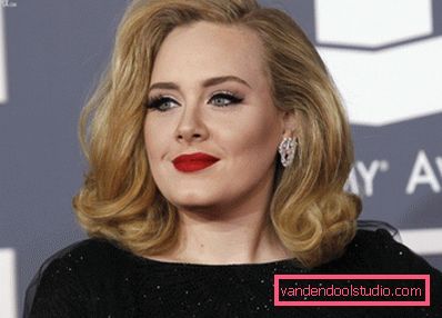 Adele sa voluminoznim uvojcima Adele sa voluminoznim uvojcima