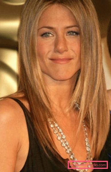 Jennifer Aniston frizura Frizure Jennifer Aniston - stilske slike zvijezde