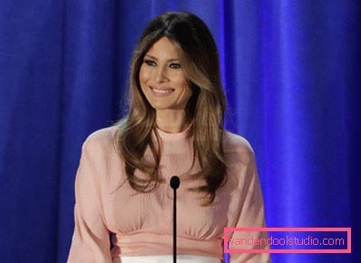 Melania Trump frizura - fotografija