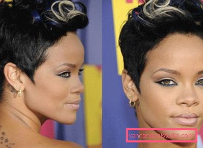Rihanna sa kovrčama Rihanna sa kovrčama