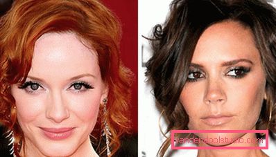 redheaded star and victoria beckham