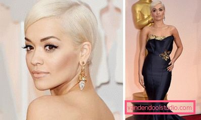 Rita Ora je kratka frizura Rita Ora je kratka frizura