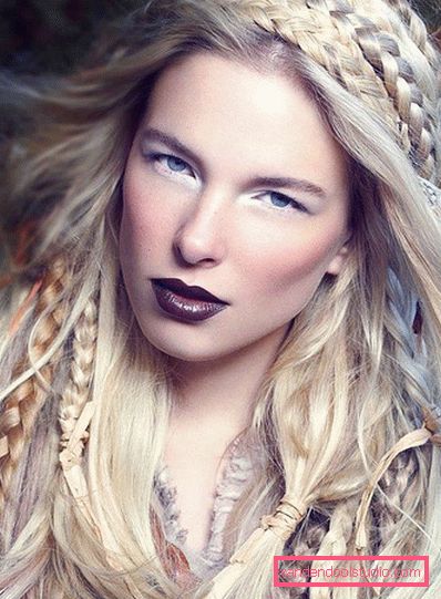 Viking frizura - fotografija