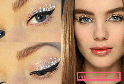 make up sa kamenčićima make up sa kamenčićima