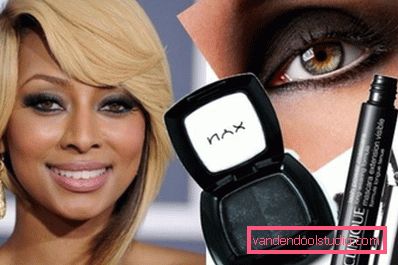 Celebrity with rock makeup Celebrity with rock makeup