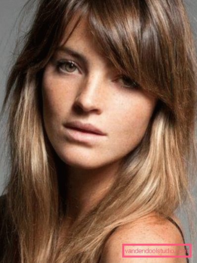 modni bangs 2018 Najmoderniji bangs 2019 - frizure sa šiškama dugo