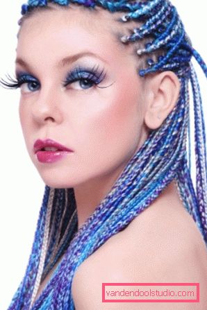 Najneobičnija frizura - prekrasan i originalan stil.
