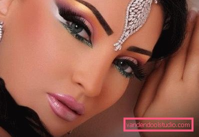 atraktivan orijentalni make up