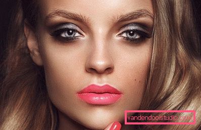 sjajni make up za večer nadoknaditi večer