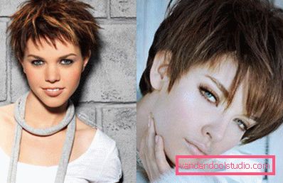 Pixie haircut