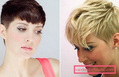 Pixie haircut