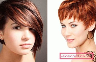 Pixie haircut