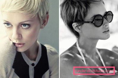 Pixie haircut