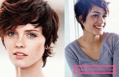 Pixie haircut