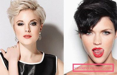 Pixie haircut
