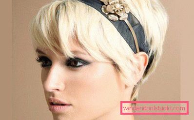 Pixie haircut